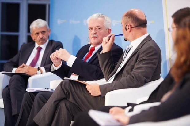 George Logush and Yuliya Tychkivska represented KSE at the Economics Ideas Forum 2014 in Bratislava.