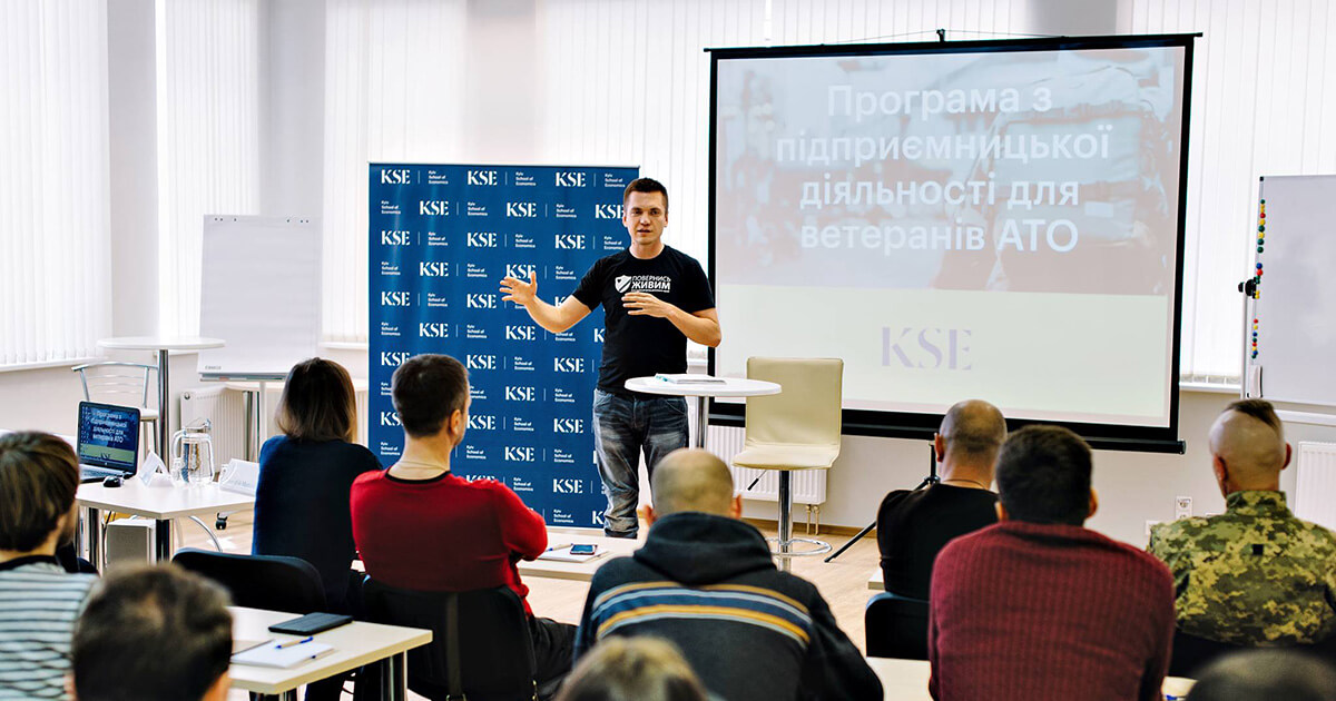 Розпочато другий набір на безкоштовну навчальну програму з підприємницької діяльності для ветеранів АТО