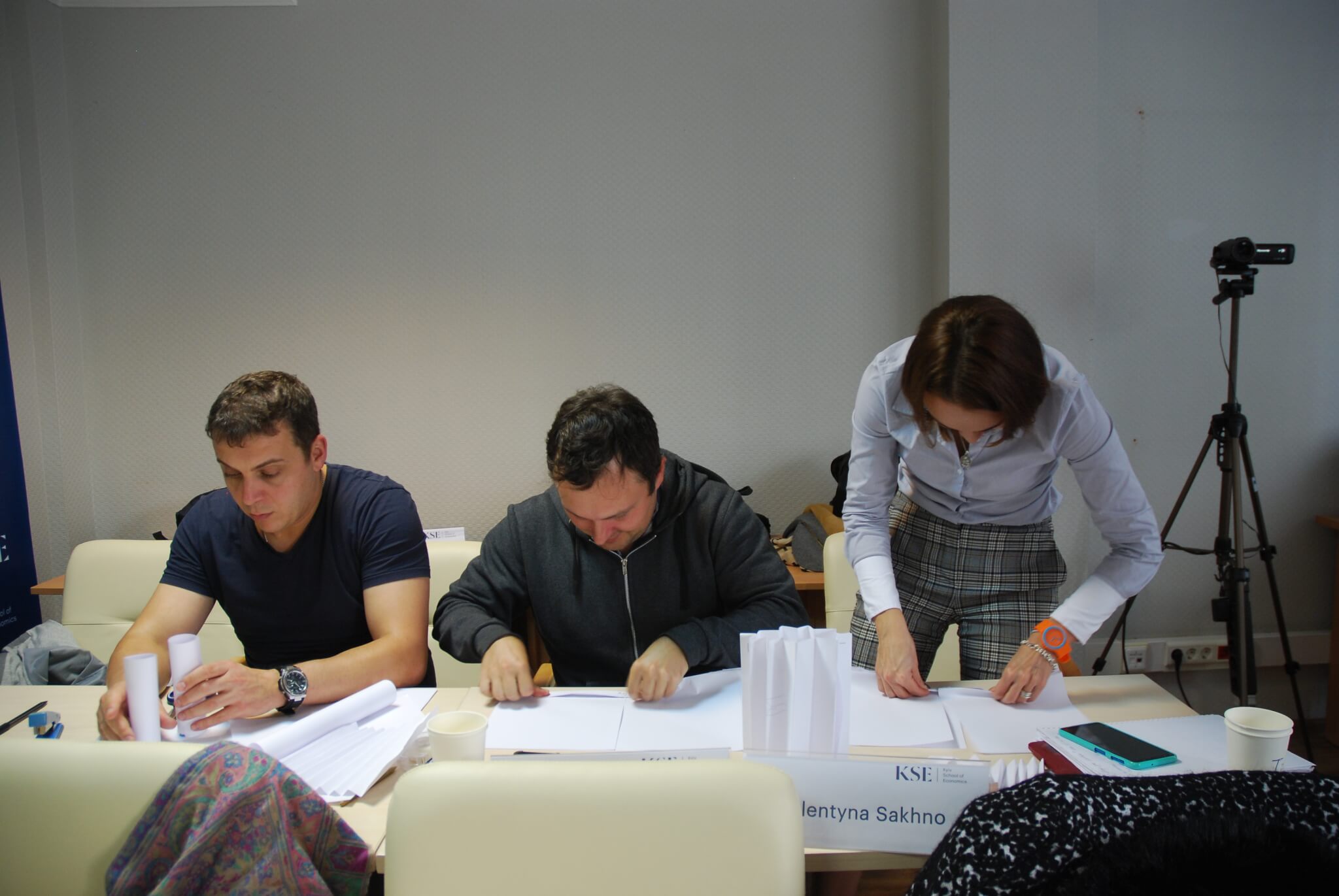 A brief look inside the classroom with MBA`21 students