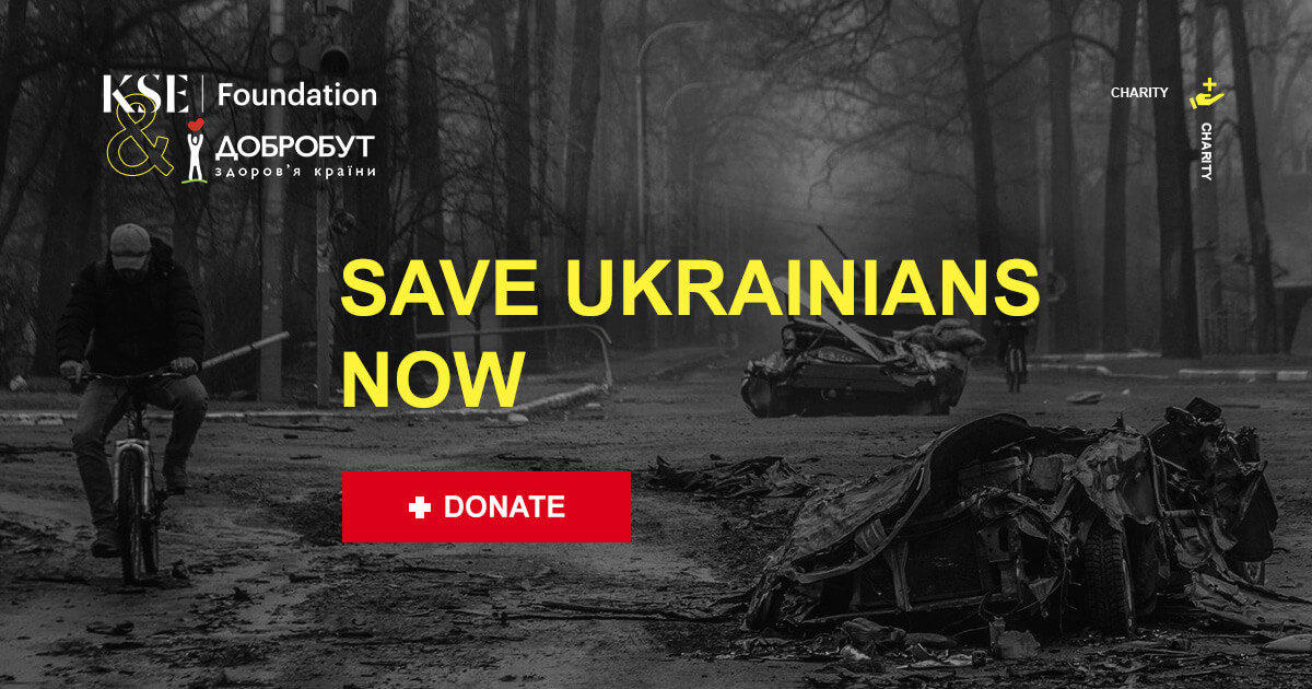 KSE Foundation and «Dobrobut» launch a fundraiser campaign for a mobile medical aid station for the residents of liberated territories