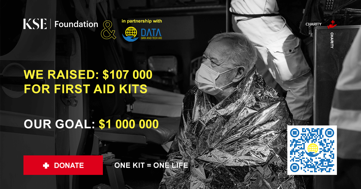 KSE Foundation continues cooperation with Data And Tech Aid (D.A.T.A.)