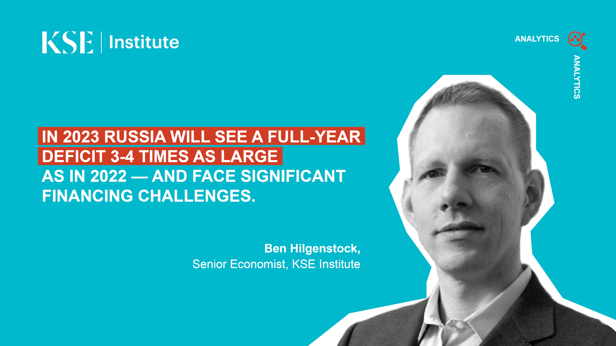 KSE Institute: Russia’s Federal Budget Deficit Expected to Surge in 2023