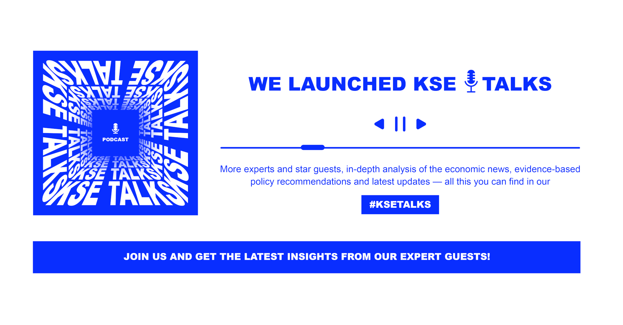 KSE Institute launches KSE Talks