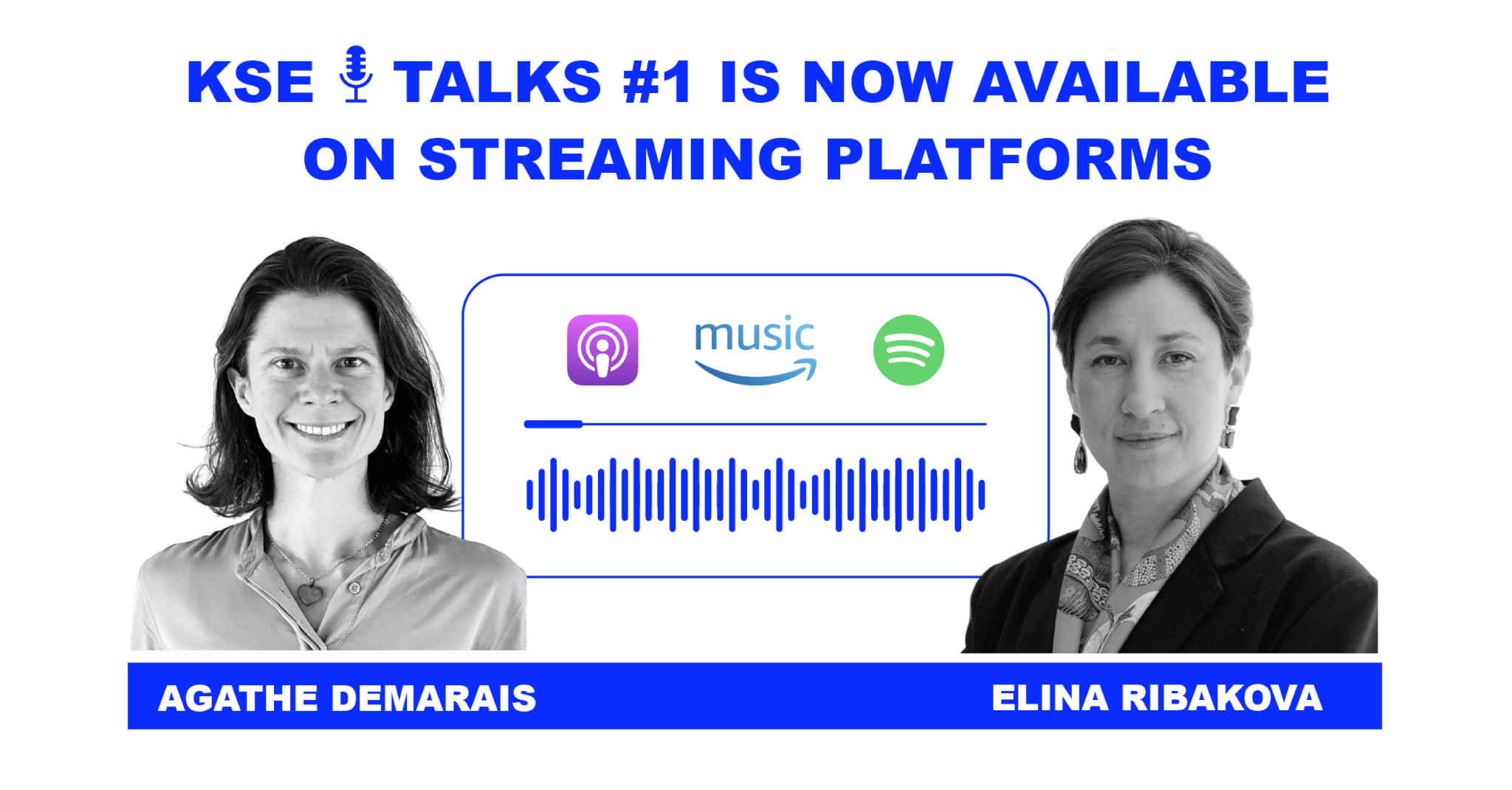 KSE Talks podcast is now available on streaming platforms!