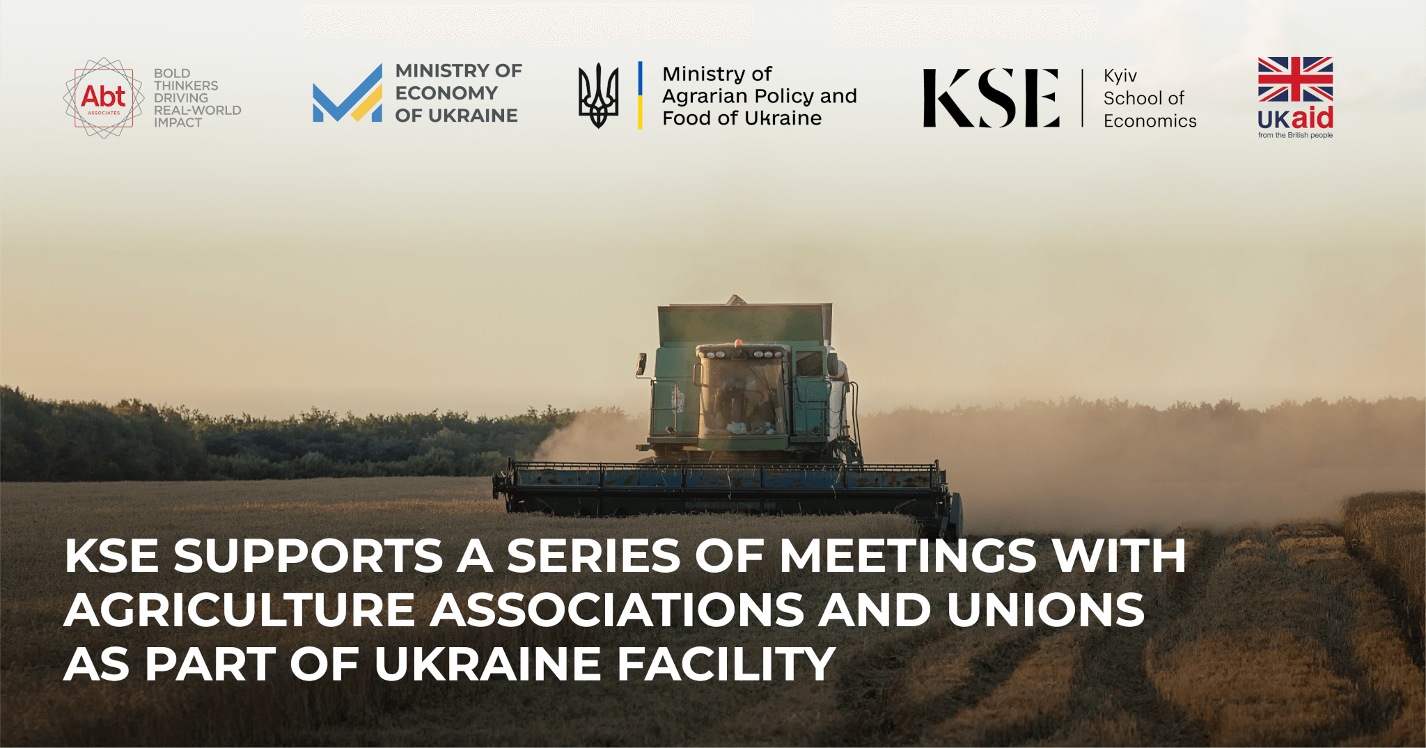 KSE Supports a Series of Meetings with Agriculture Associations and Unions as part of Ukraine Facility