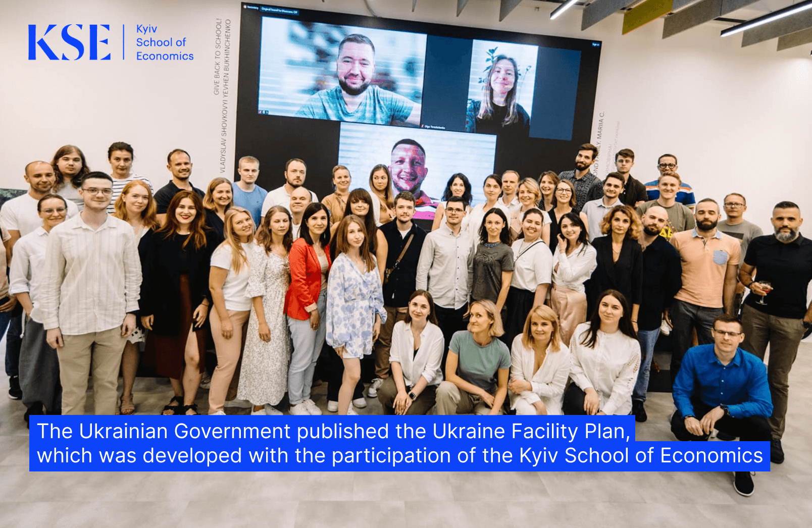 The Ukrainian Government published the Ukraine Facility Plan, which was developed with the participation of the Kyiv School of Economics