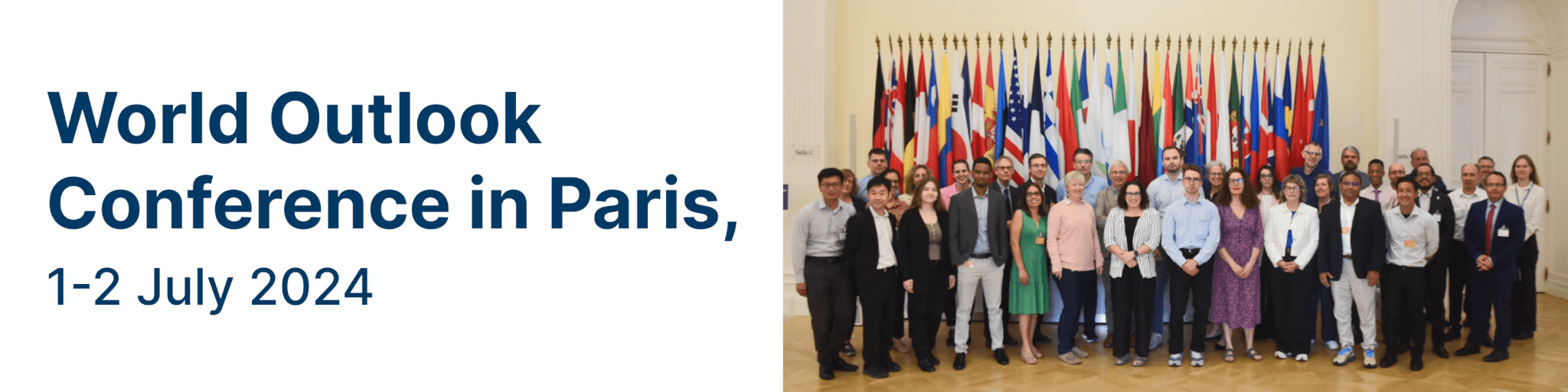 World Outlook Conference in Paris, 1-2 July 2024