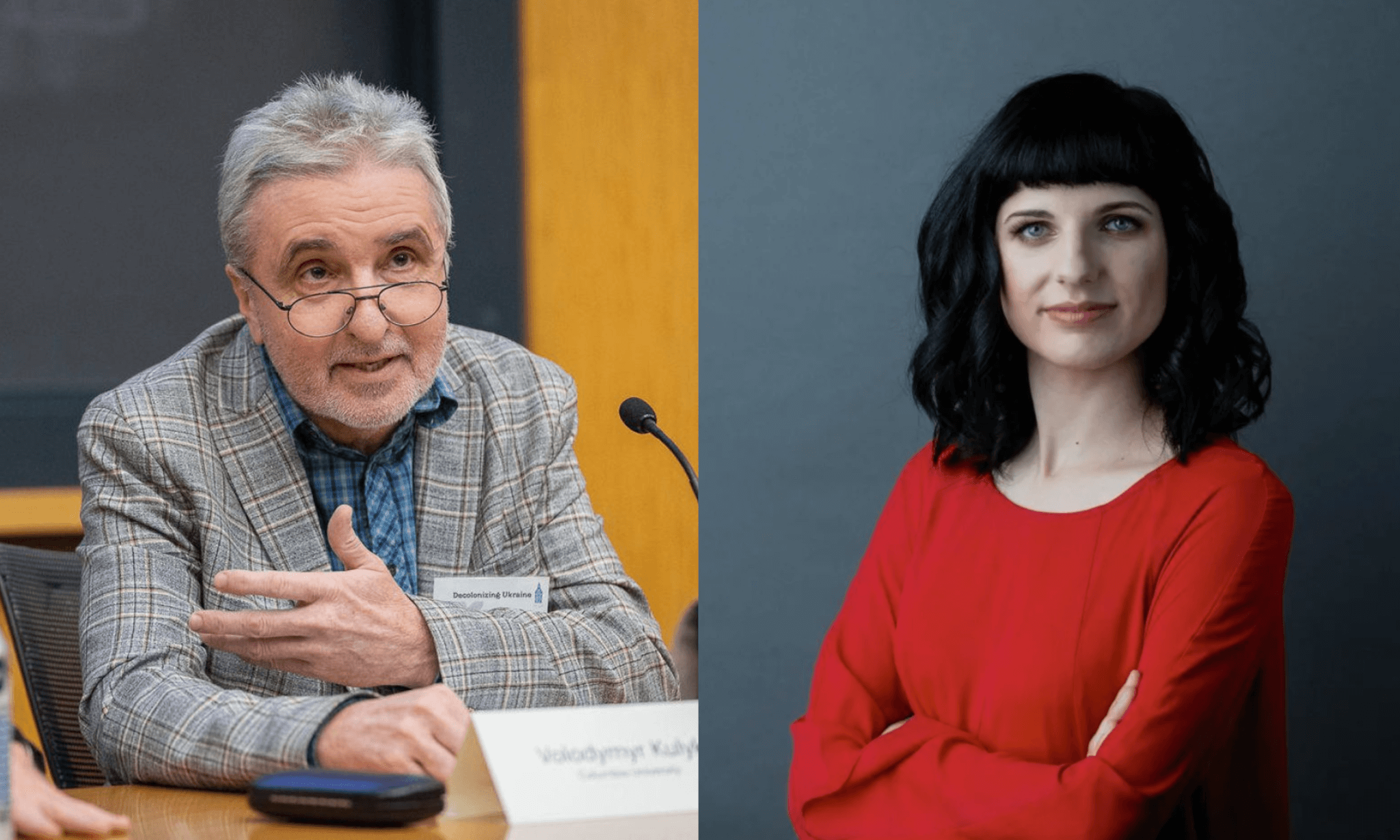 Leading scholars Volodymyr Kulyk and Tina Polek joined the Faculty of Social and Humanitarian Master’s Studies of the Kyiv School of Economics