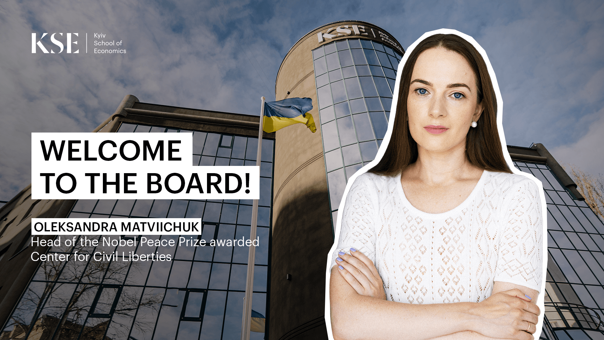 Oleksandra Matviichuk Joins KSE International Academic Board