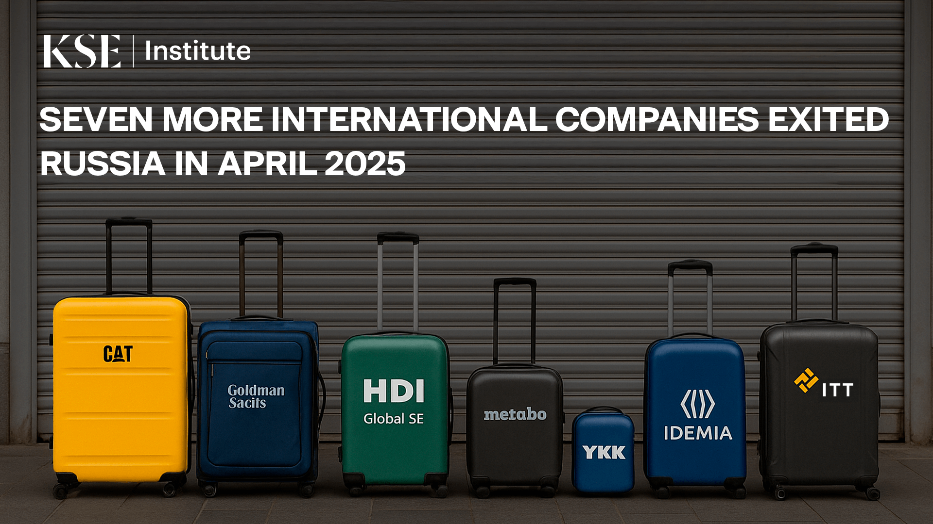 Seven more international companies exited Russia in April 2025 — KSE Institute