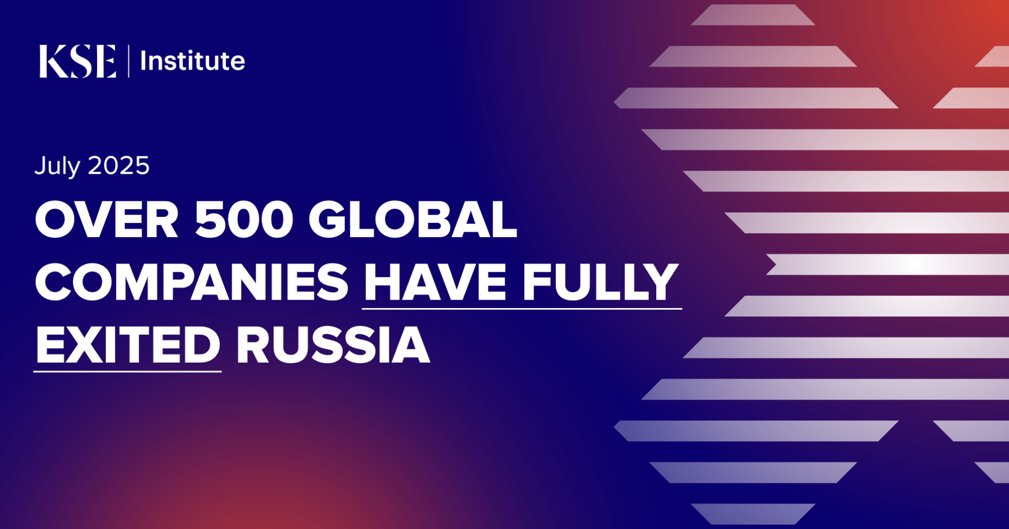 More than 500 global companies have fully left Russia — KSE Institute