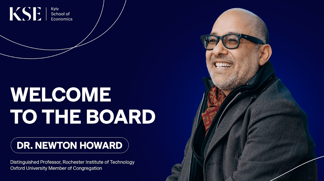 Dr. Newton Howard, a renowned neuroscientist and innovator, has joined the KSE Board of Directors.