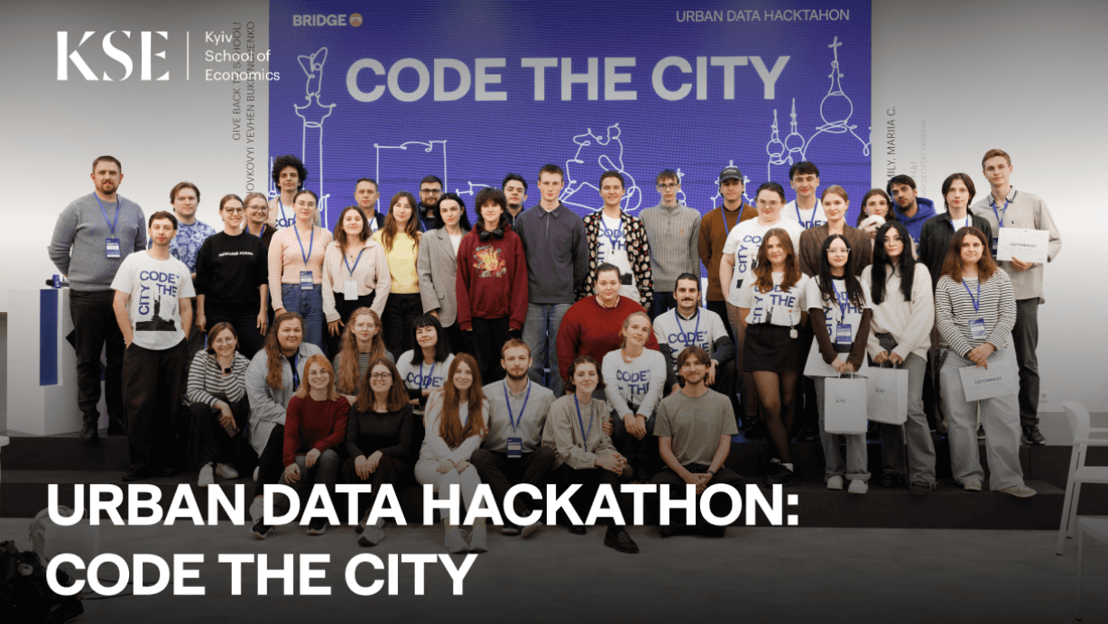 Urban Data Hackathon: Code the City — Technological Solutions for a Digital City