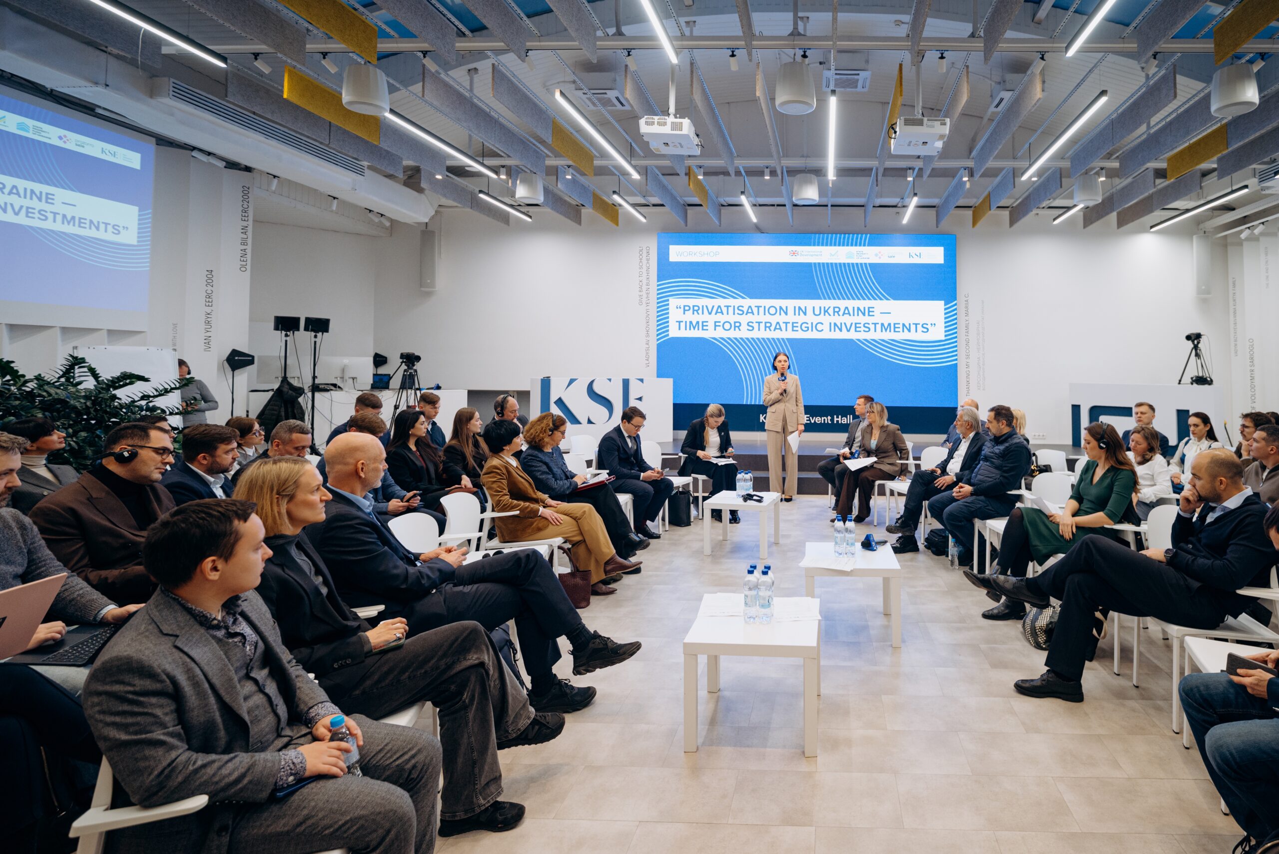 KSE Hosted a Workshop on Approaches to Large-Scale Privatisation and Attracting Strategic Investors