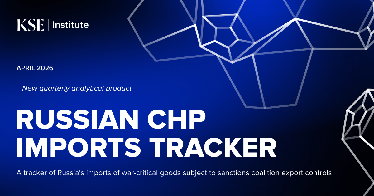 Export Controls Have Reduced but Not Eliminated Russia’s Access to War-Critical Technology: KSE Institute Launches Russian CHP Imports Tracker