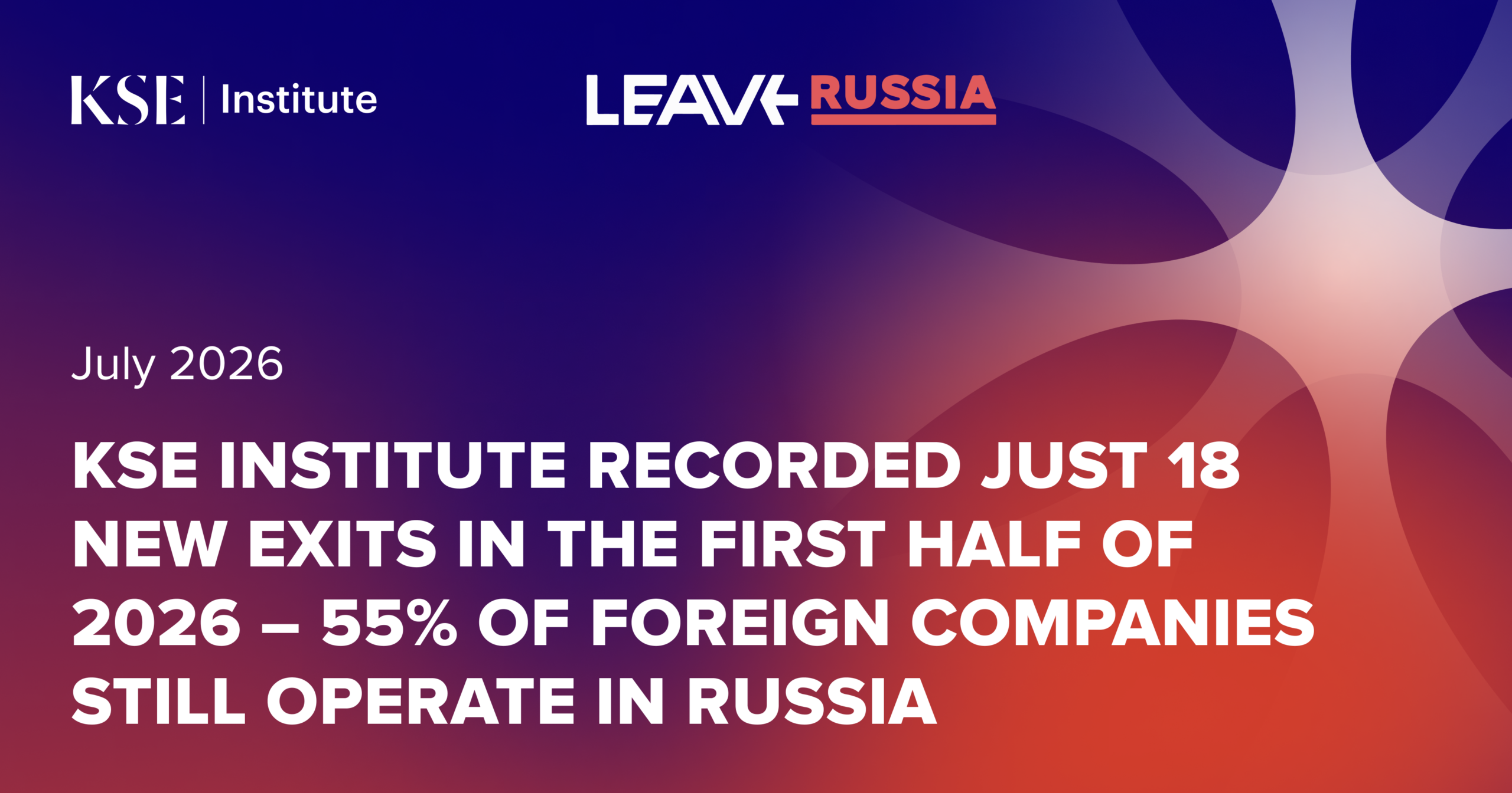 565 international companies have fully exited Russia, but 55% of foreign companies still operate in Russia – KSE Institute