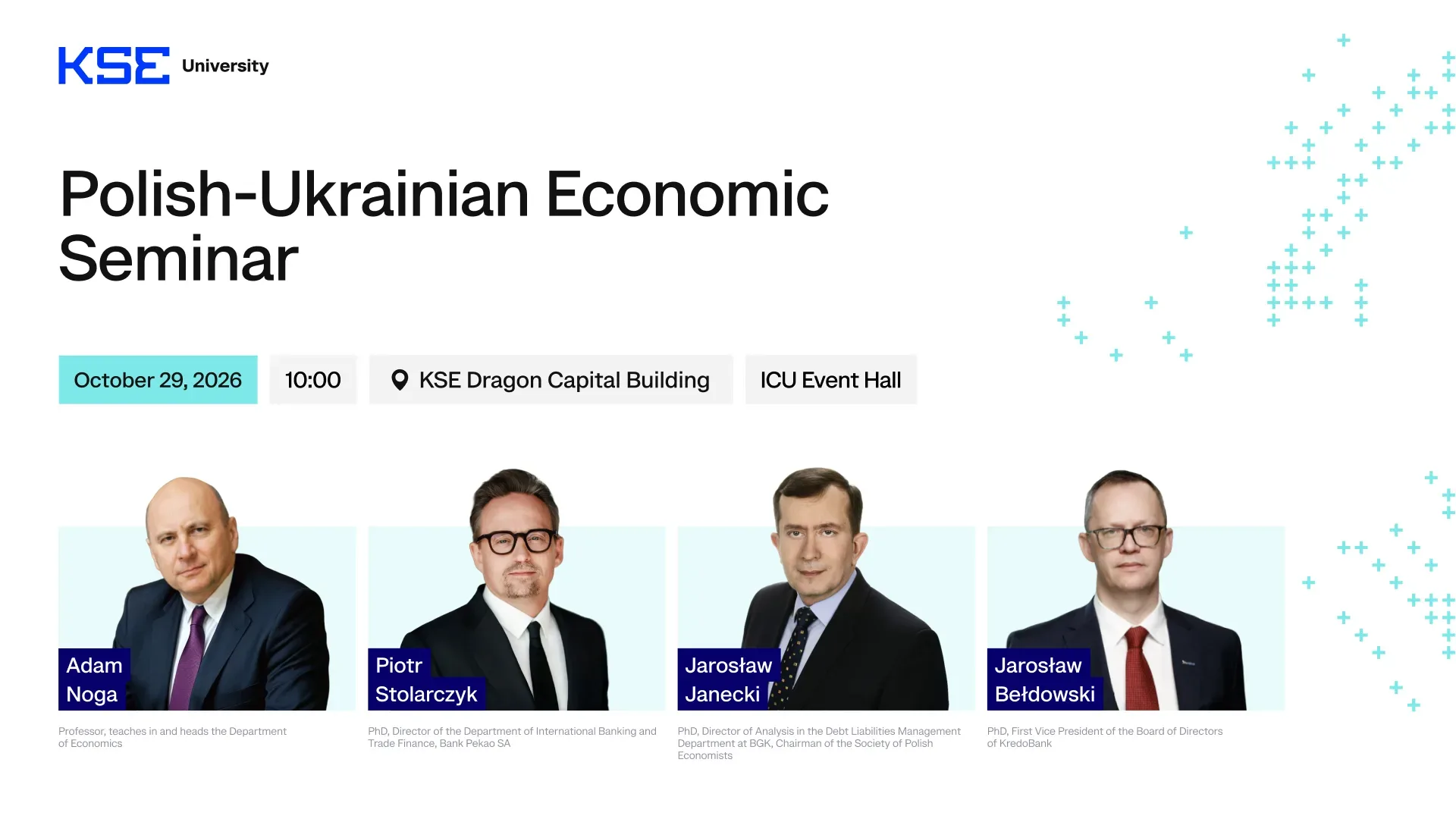 Polish-Ukrainian economic seminar at KSE